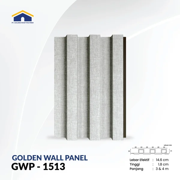 Golden Wallpanel Dinding WPC Series GWP 1513