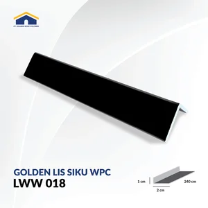 Aksesoris WPC Golden Lis Siku Wallpanel LWW 018