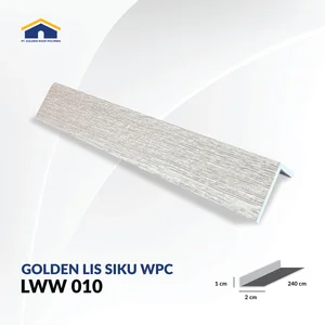 Aksesoris WPC Golden Lis Siku Wallpanel LWW 010