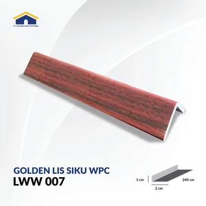 Aksesoris WPC Golden Lis Siku Wallpanel LWW 007