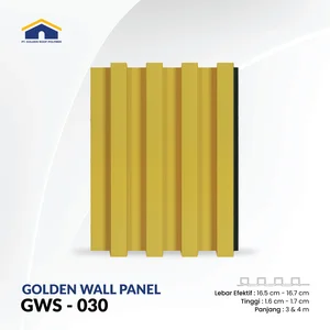 Panel Dinding 3D Golden Wallpanel GWS 030