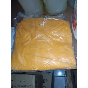 Jas Hujan / mantel cheetah model ponco warna kuning