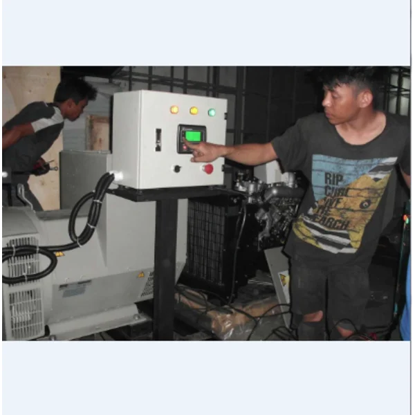 Genset Open Dengan Panel ATS-AMF