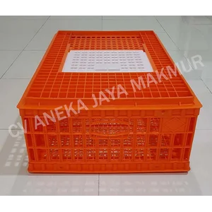 Keranjang Ayam Ukuran 940 x 570 x 280 mm Warna Oranye