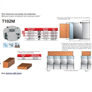 Cutter Head And Knives T111M-BA3