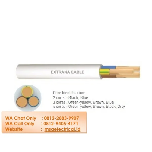 Kabel NYM Extrana 2 x 1.5 MM2