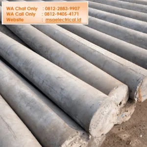 Tiang Listrik Beton dan Aksesoris Tiang Listrik