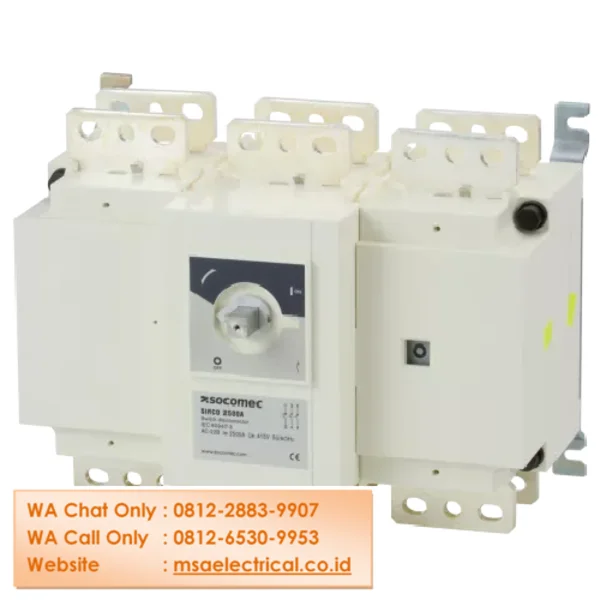 Socomec Load Break Switch 3P 5000A SIRCO 26003500