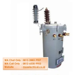 Trafo Tabung CSP Distribusi 1 Phase B&D 50 KVA