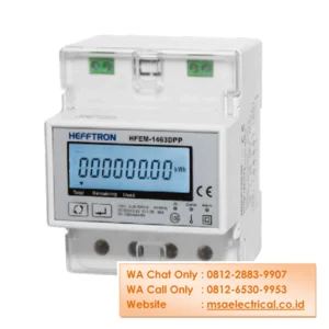 kWh Meter Hefftron Energy Meter Digital 1 Phase 63A