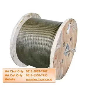 Galvanized Steel Wire GSW 1 x 19 ST. 90 mm