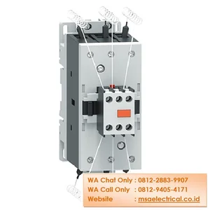 Lovato Contactor Capacitor 45 kVar 400V 3 Pole Coil 230VAC 1NO + 1NC