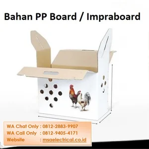 Box Ayam Custom Bahan Impraboard PP Board 
