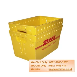 Custom Impraboard PP Board untuk wadah paket kurir