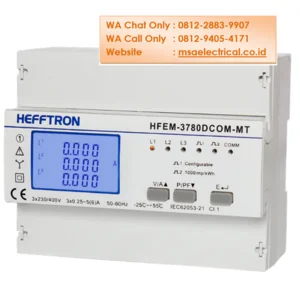 Digital Multi kWh Meter Hefftron Energy Meter 3 Phase 80A