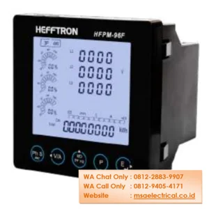 Panel Meter Digital Hefftron RS485 Ethernet Modbus HFPM-96I