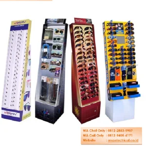 Rak Display Sekat Kacamata Impraboard