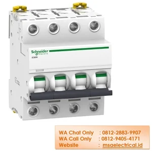 MCB Schneider IC60N 4P 10A A9F74410