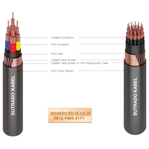 Sutrado Kabel Listrik NYCY 2 x 10 mm