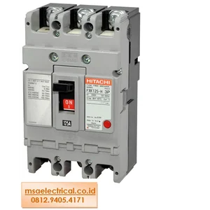 MCCB / Mold Case Circuit Breaker Hitachi FXK125-H