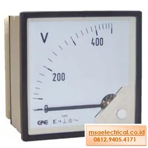 Gae Voltmeter 250V 72 x 72 mm 
