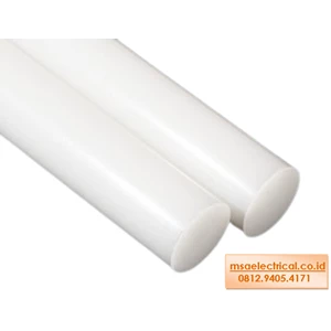 Plastic Pom / Hard Nylon White 