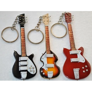 Gantungan Kunci Gitar The Beatles Set