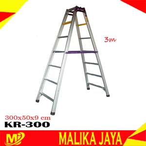 KR-300 Aluminum Folding Ladder (300 cm / 3 Meters)