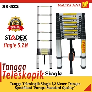 5.2 Meters Single Stadex Telescopic Ladder