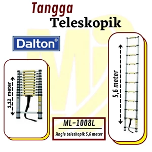 Single Dalton Telescopic Ladder 5.6 Meters
