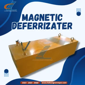 Conveyor Belt / MAGNETIC DEFERRIZATER / PEMISAH LOGAM BESI PADA SISTEM KONVEYOR