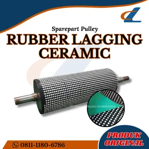 Pulley Lagging / Rubber Lagging Ceramic – Sparepart Pulley Conveyor
