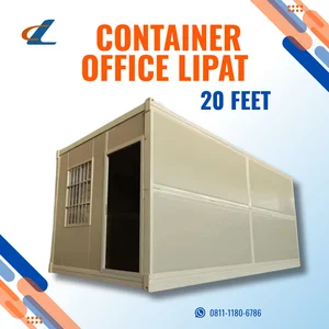 Container Office / Container Office Lipat 20 Feet – Praktis Kokoh - Siap Pakai