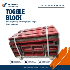 Jaw Crusher / Toggle Block / Sparepart Jaw Crusher