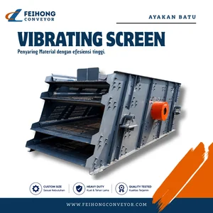 Mesin Pengayak / Vibrating Screen / Mesin Ayakan Batu