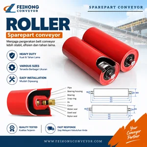 Roller Conveyor / ROLLER CONVEYOR FEIHONG / KOMPONEN HIGH QUALITY UNTUK SISTEM CONVEYOR INDUSTRI