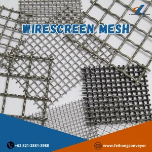 Wiremesh Conveyor ayakan batu screen