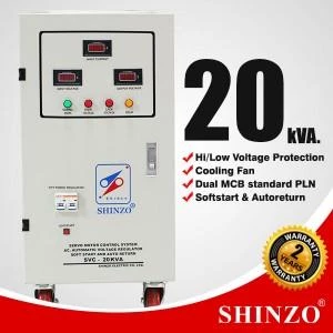 Stabilizer Shinzo Type : Svc - 1 Phase 20 Kva