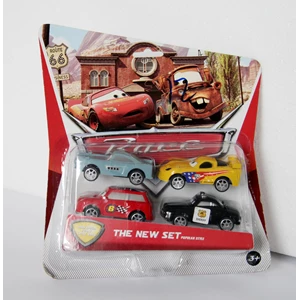 Mainan cars isi 4 Minifigure
