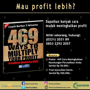 Buku 469 Ways To Multiply Your Profit By PT Tuhan Memberkati Berlimpah