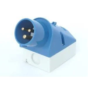 Connector Panel mounted receptacles inside fixing MENNEKES CEE 16A and 32A IP 44