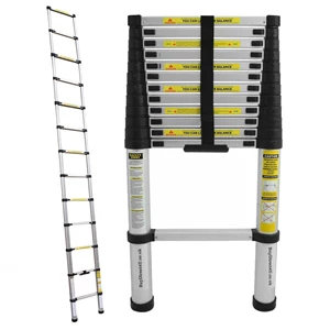 4.4 meter Aluminum Telescopic Ladder Capacity 150kg