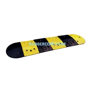 Karet Polisi Tidur (Rubber Speed Bump) Hitam Kuning