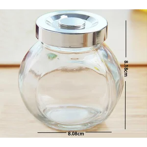 Toples Kaca Tempat Bumbu 180ml (5oz) Side Seating 