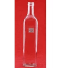 750ml square tall glass bottle 1