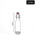 250ml flexible top round glass bottle 1