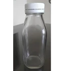 500ml square glass bottle with lid 1