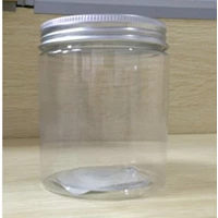 Botol Plastik 250 ml PET Jar with Alu Lid P033