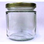Toples 100 ml Round Glass Jar with metal lid P016 1