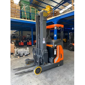 Elektrik Forklift Reach Truck 2 Ton Brand Noblelift